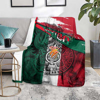 My Home My Blood Mexico Blanket Mexican Map Aztec