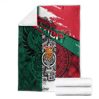 My Home My Blood Mexico Blanket Mexican Map Aztec