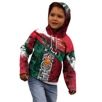 My Home My Blood Mexico Kid Hoodie Mexican Map Aztec