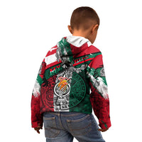 My Home My Blood Mexico Kid Hoodie Mexican Map Aztec