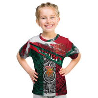 My Home My Blood Mexico Kid T Shirt Mexican Map Aztec