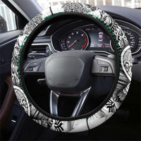 My Home My Blood Mexico Steering Wheel Cover Mexican Map Aztec
