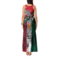 My Home My Blood Mexico Tank Maxi Dress Mexican Map Aztec