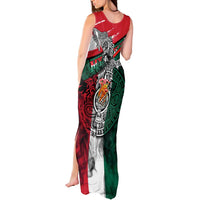 My Home My Blood Mexico Tank Maxi Dress Mexican Map Aztec