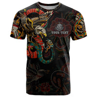 Mexico Sugar Skull T Shirt Tattoo Art Mexican Flag