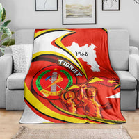 Ethiopia Tigray Revolution Blanket Emblem Freedom Fighters and Flag