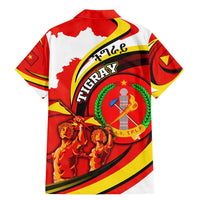 Ethiopia Tigray Revolution Family Matching Mermaid Dress and Hawaiian Shirt Emblem Freedom Fighters and Flag