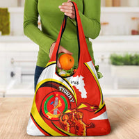 Ethiopia Tigray Revolution Grocery Bag Emblem Freedom Fighters and Flag