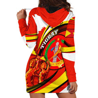 Ethiopia Tigray Revolution Hoodie Dress Emblem Freedom Fighters and Flag