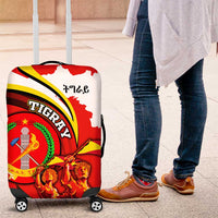 Ethiopia Tigray Revolution Luggage Cover Emblem Freedom Fighters and Flag