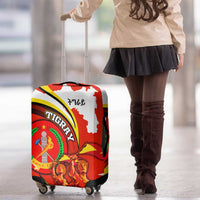 Ethiopia Tigray Revolution Luggage Cover Emblem Freedom Fighters and Flag