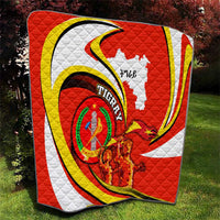 Ethiopia Tigray Revolution Quilt Emblem Freedom Fighters and Flag