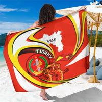 Ethiopia Tigray Revolution Sarong Emblem Freedom Fighters and Flag