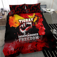 I Stand with Tigray Bedding Set Tigray Independence - Fist of Freedom