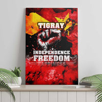 I Stand with Tigray Canvas Wall Art Tigray Independence - Fist of Freedom
