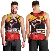 I Stand with Tigray Men Tank Top Tigray Independence - Fist of Freedom