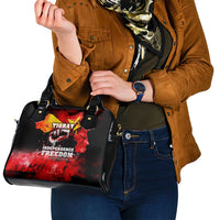 I Stand with Tigray Shoulder Handbag Tigray Independence - Fist of Freedom