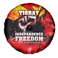 I Stand with Tigray Spare Tire Cover Tigray Independence - Fist of Freedom