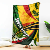South Africa Freedom Day Blanket Mandela Legacy National Pride Protea Flower