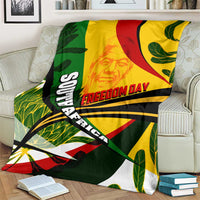 South Africa Freedom Day Blanket Mandela Legacy National Pride Protea Flower