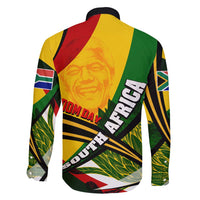 South Africa Freedom Day Family Matching Short Sleeve Bodycon Dress and Hawaiian Shirt Mandela Legacy National Pride Protea Flower