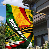 South Africa Freedom Day Garden Flag Mandela Legacy National Pride Protea Flower