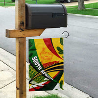 South Africa Freedom Day Garden Flag Mandela Legacy National Pride Protea Flower