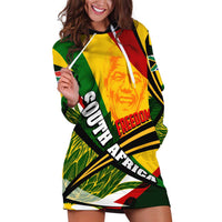 South Africa Freedom Day Hoodie Dress Mandela Legacy National Pride Protea Flower