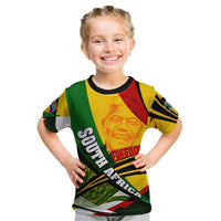 South Africa Freedom Day Kid T Shirt Mandela Legacy National Pride Protea Flower