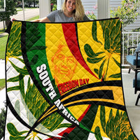 South Africa Freedom Day Quilt Mandela Legacy National Pride Protea Flower