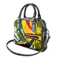 South Africa Freedom Day Shoulder Handbag Mandela Legacy National Pride Protea Flower