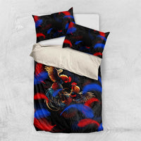 Puerto Rican Rooster Bedding Set Puerto Rico Pride and Power Spirit