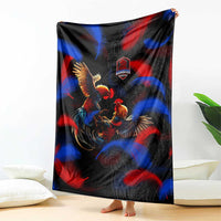 Puerto Rican Rooster Blanket Puerto Rico Pride and Power Spirit