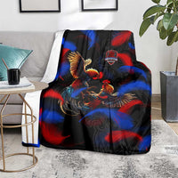 Puerto Rican Rooster Blanket Puerto Rico Pride and Power Spirit