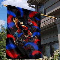 Puerto Rican Rooster Garden Flag Puerto Rico Pride and Power Spirit