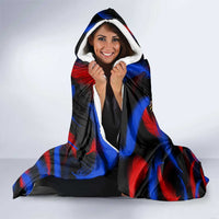 Puerto Rican Rooster Hooded Blanket Puerto Rico Pride and Power Spirit