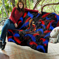 Puerto Rican Rooster Quilt Puerto Rico Pride and Power Spirit
