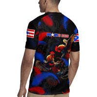 Puerto Rican Rooster Rugby Jersey Puerto Rico Pride and Power Spirit