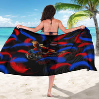 Puerto Rican Rooster Sarong Puerto Rico Pride and Power Spirit