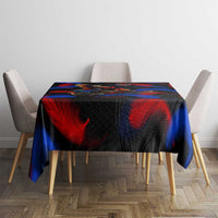 Puerto Rican Rooster Tablecloth Puerto Rico Pride and Power Spirit