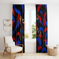 Puerto Rican Rooster Window Curtain Puerto Rico Pride and Power Spirit