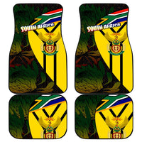 South Africa Coat Of Arms Car Mats Protea Unity Heritage