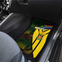 South Africa Coat Of Arms Car Mats Protea Unity Heritage