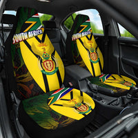 South Africa Coat Of Arms Car Seat Cover Protea Unity Heritage