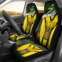 South Africa Coat Of Arms Car Seat Cover Protea Unity Heritage