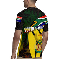 South Africa Coat Of Arms Rugby Jersey Protea Unity Heritage