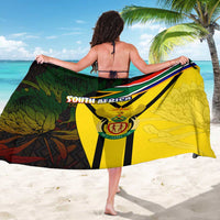 South Africa Coat Of Arms Sarong Protea Unity Heritage
