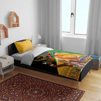 Nelson Mandela Happy Freedom Day Bedding Set South Africa Heritage Victory Art