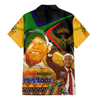 Nelson Mandela Happy Freedom Day Family Matching Mermaid Dress and Hawaiian Shirt South Africa Heritage Victory Art