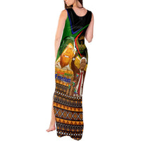 Nelson Mandela Happy Freedom Day Tank Maxi Dress South Africa Heritage Victory Art